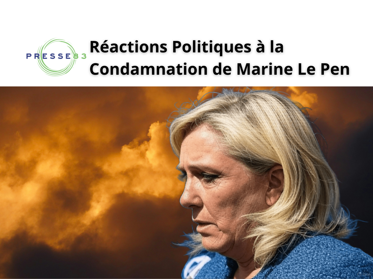 Marine Le Pen Inéligible : Les Réactions de la Droite
