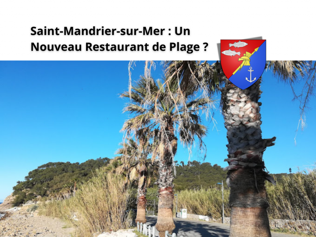 Le site de la Coudoulière, futur emplacement d'un restaurant de plage