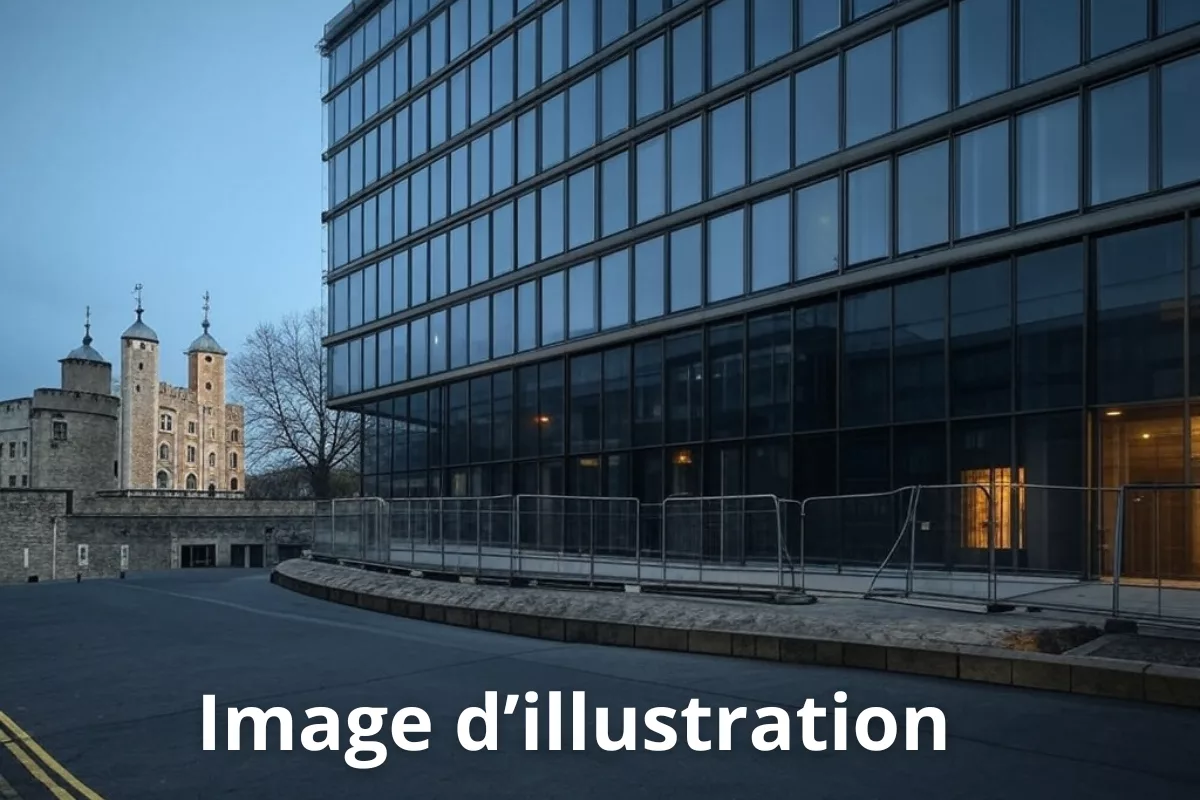 La Tour de Londres, site classé au patrimoine mondial de l'UNESCO.