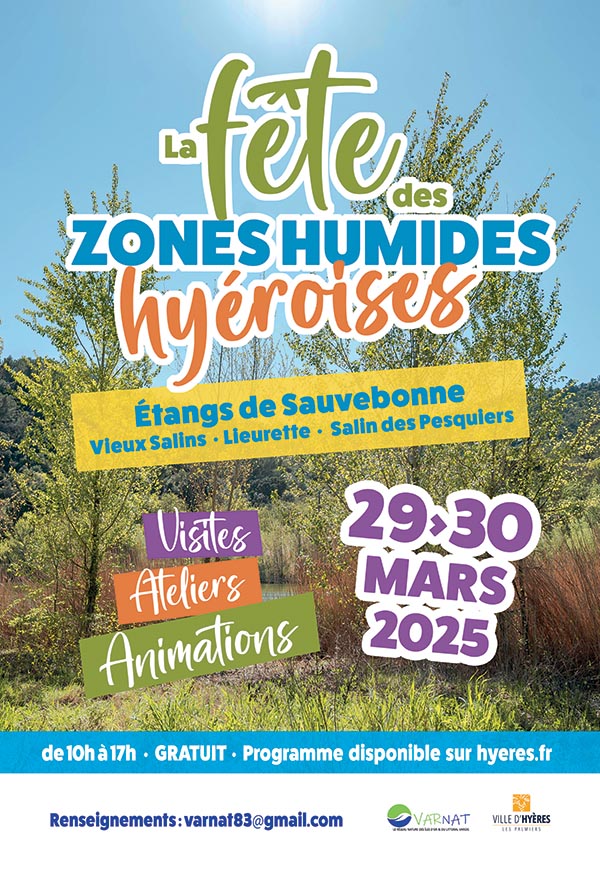 Programme de l'Exploration des zones humides à Hyères