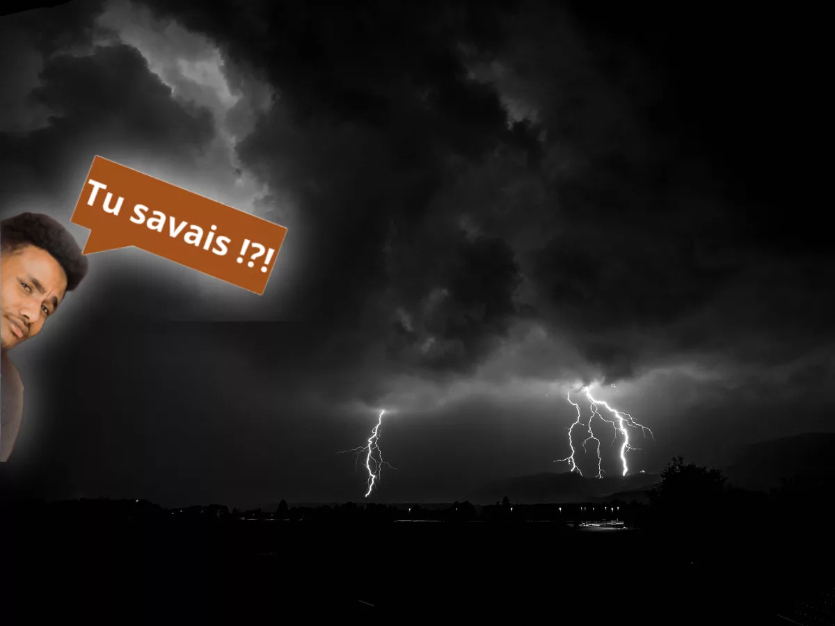 Orages lointains : pourquoi certains éclairs restent sans bruit