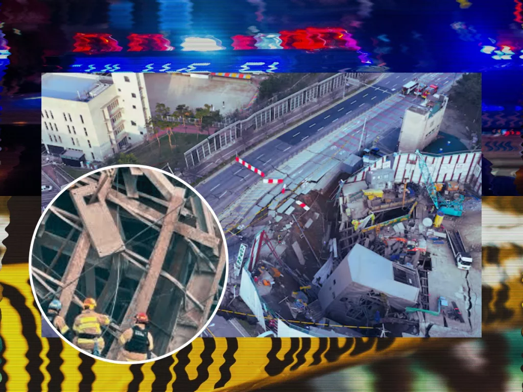 Pilier endommagé dans le tunnel selon le rapport officiel
