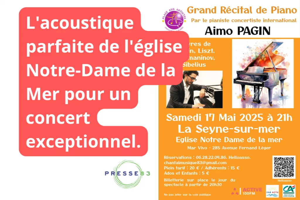 Découvrez Aimo Pagin, une légende du piano en concert.