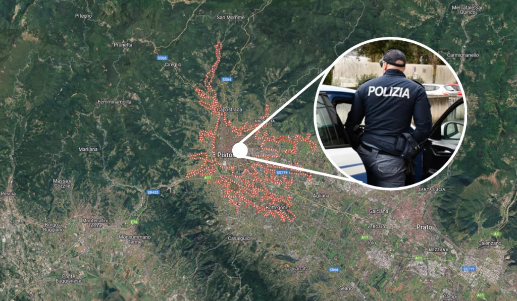 Arrestation en Toscane