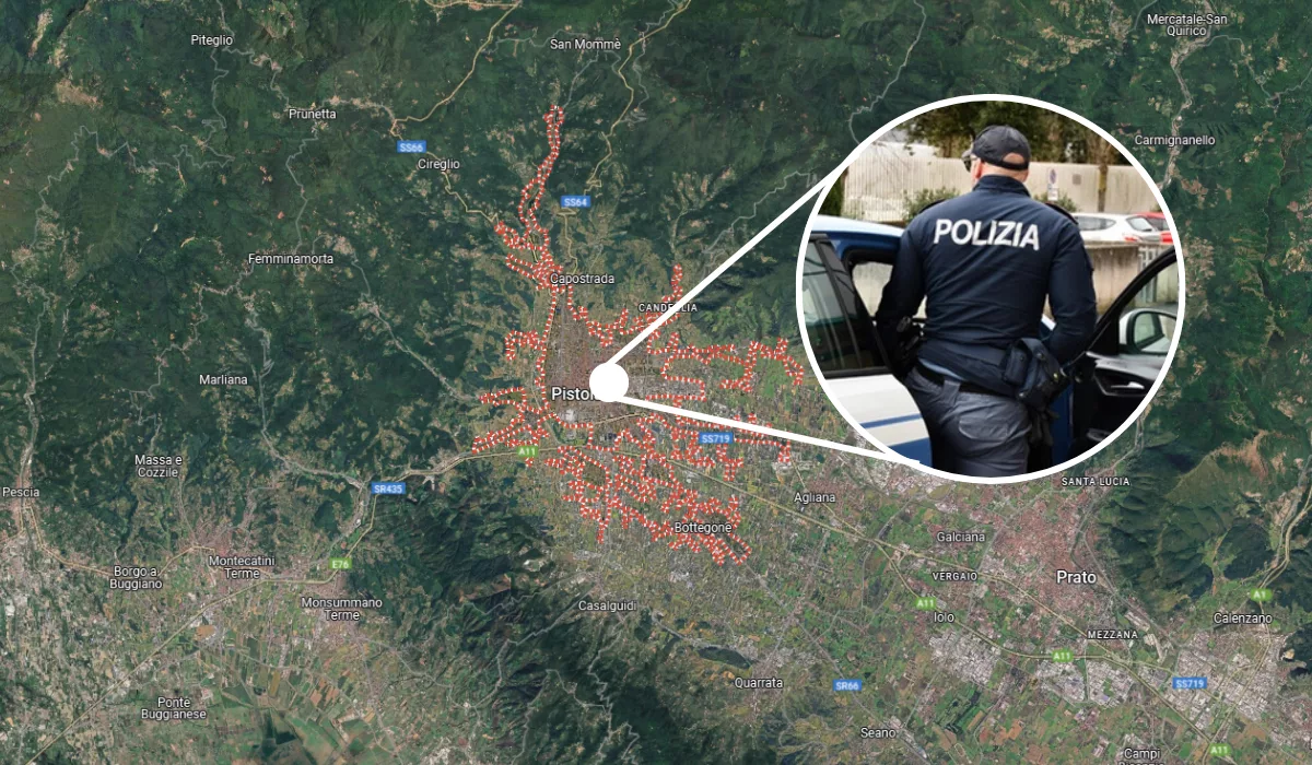 Arrestation en Toscane