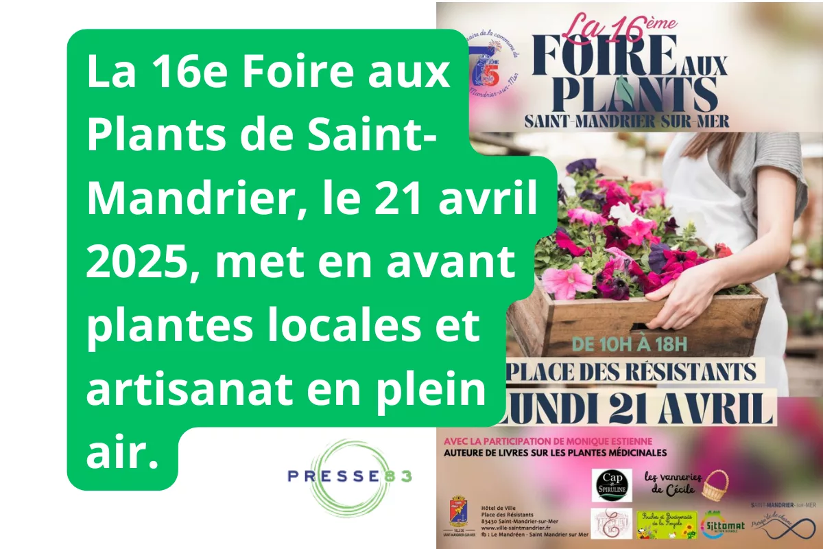 Plantes, astuces et artisanat : que réserve la Foire de Saint-Mandrier ?