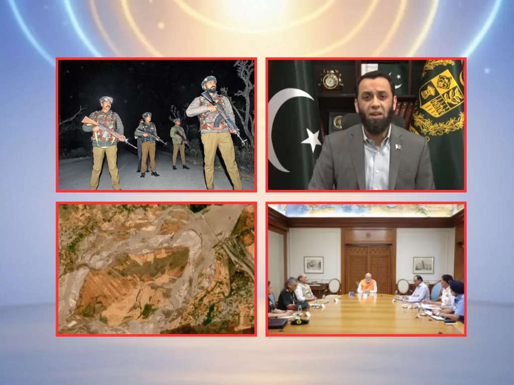 La surveillance constante sur la frontière indo-pakistanaise.