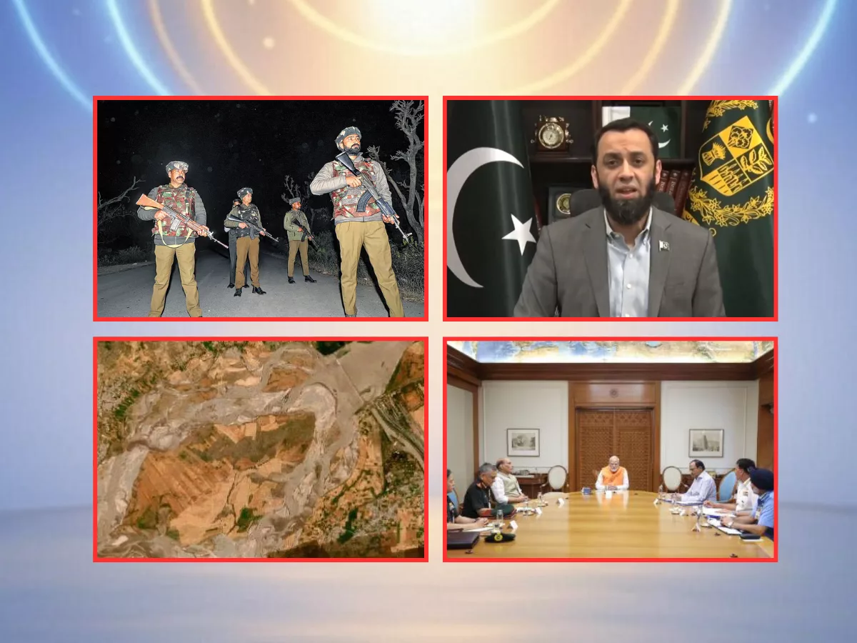 La surveillance constante sur la frontière indo-pakistanaise.