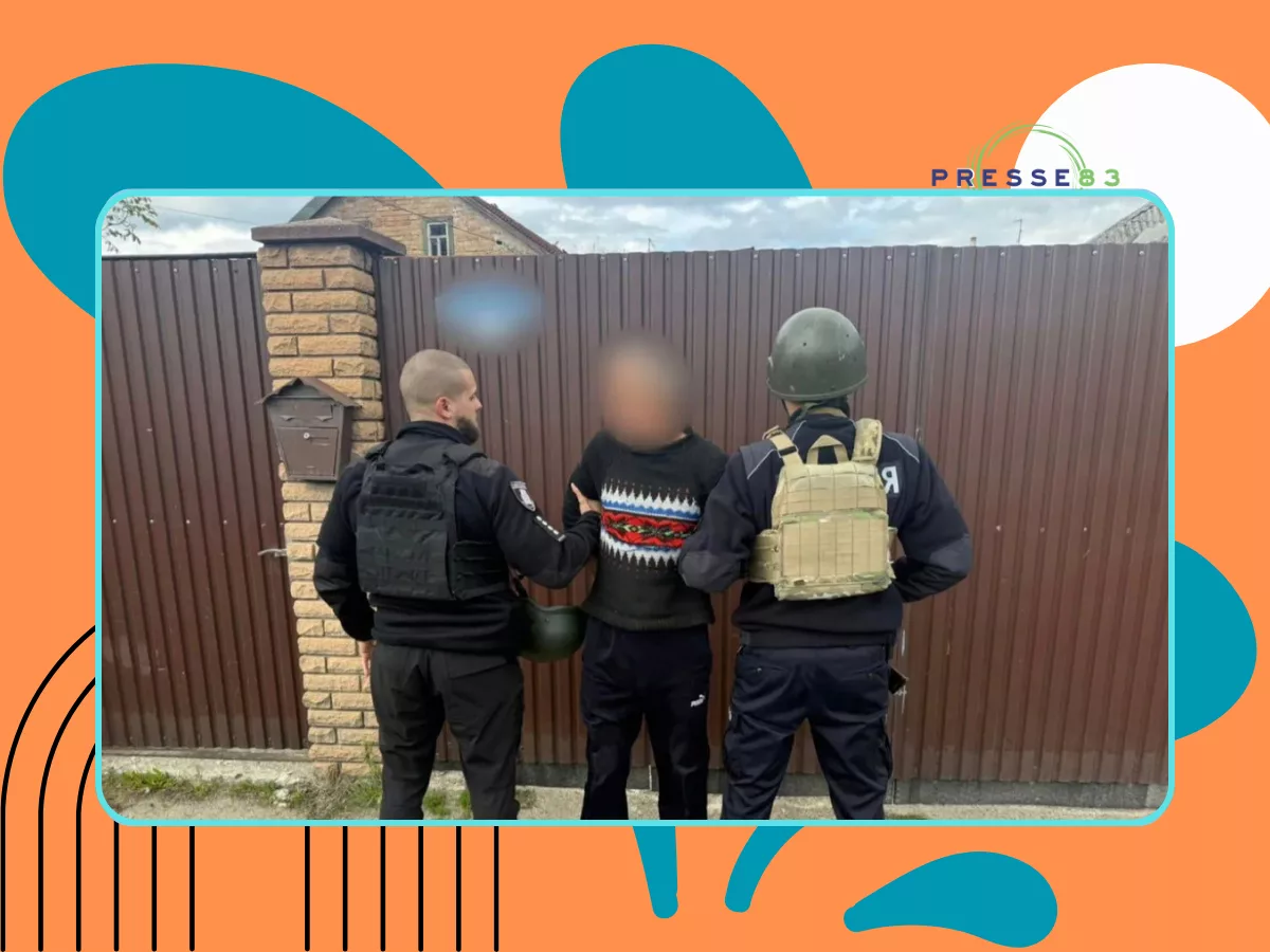 Arrestation rapide à Sofiivska Bortchahivka