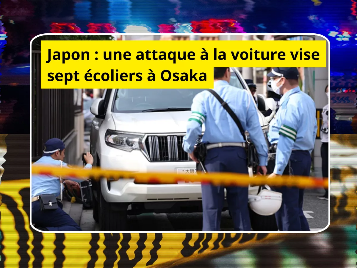 Un homme fonce sur des enfants au Japon, une fillette gravement blessée