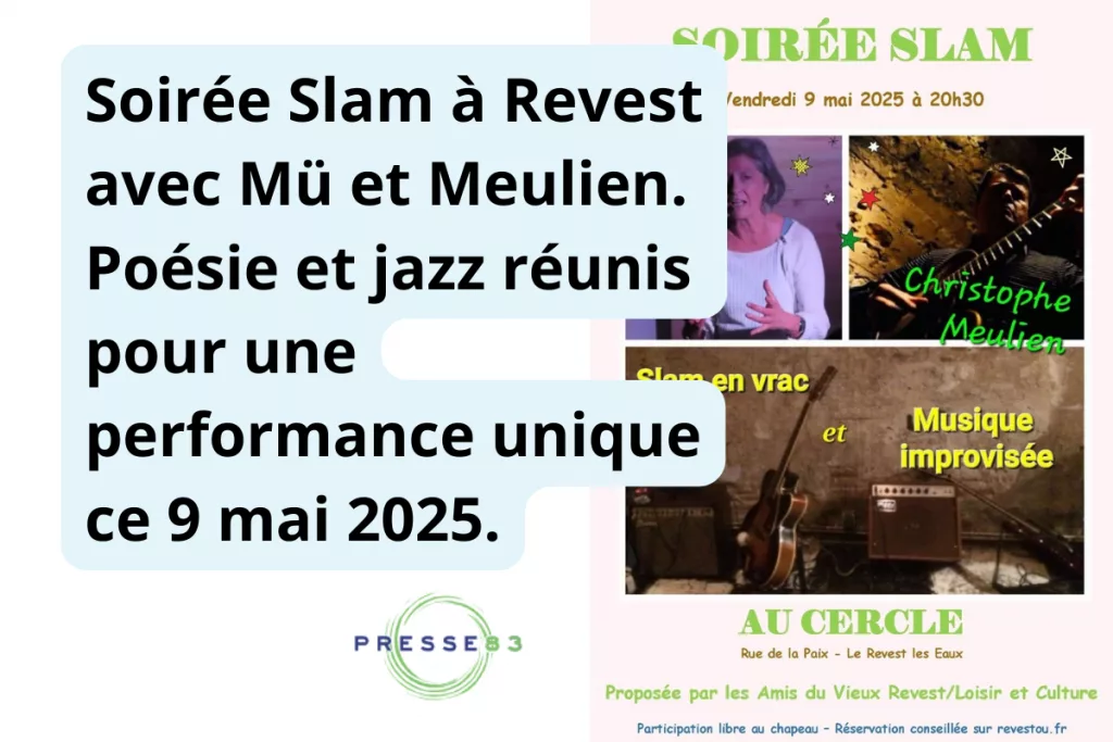 Un moment suspendu entre musique et poésie
