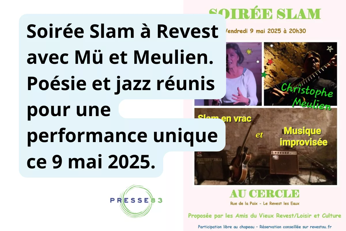 Un moment suspendu entre musique et poésie