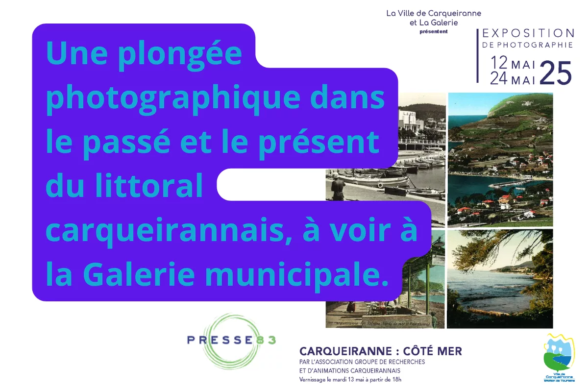Photographie ancienne du port de Carqueiranne – "Souvenirs d’un rivage disparu"